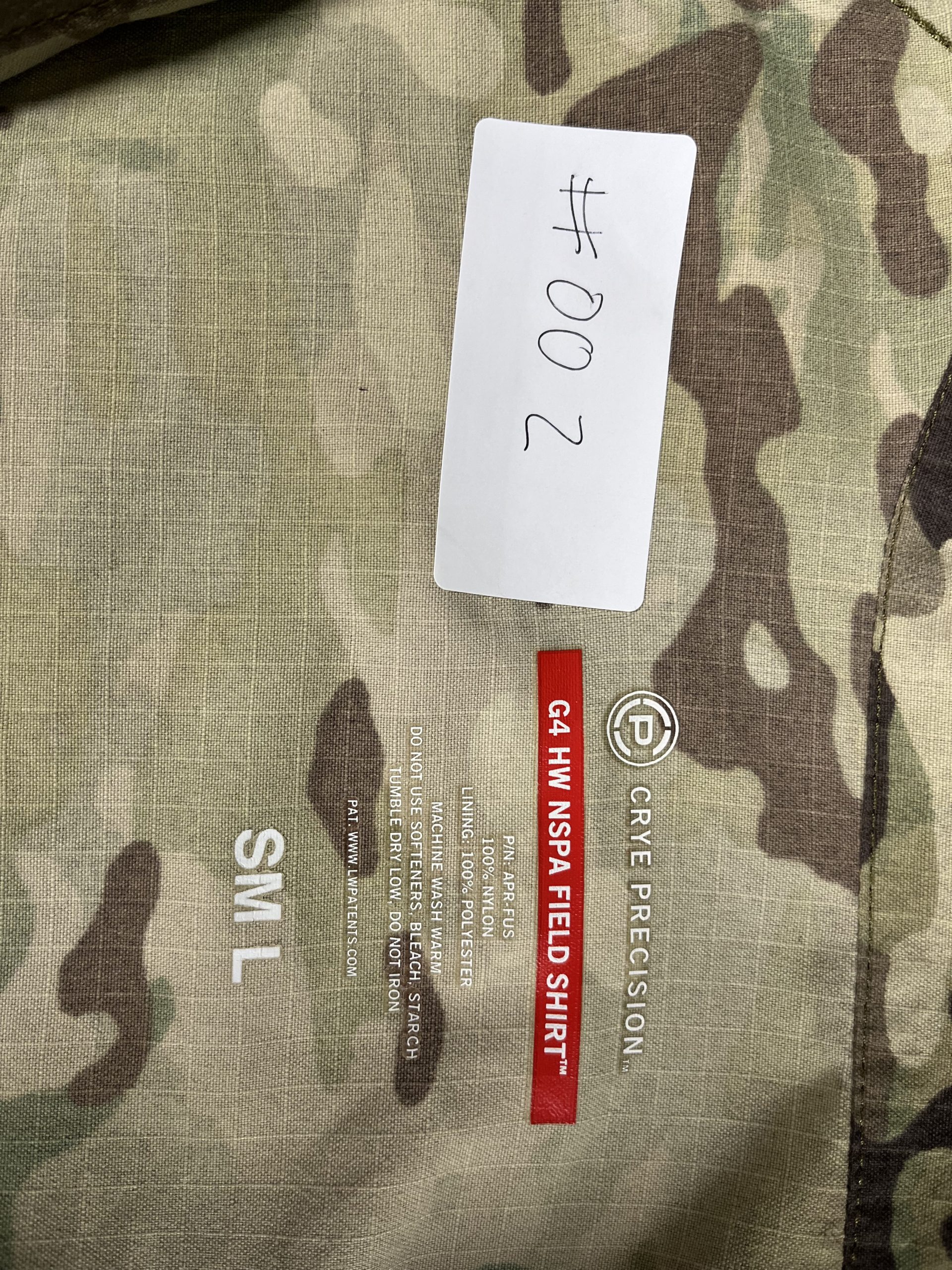 Crye Precision G4 NSPA Hot Weather Field Shirt Multicam USED - Image 10