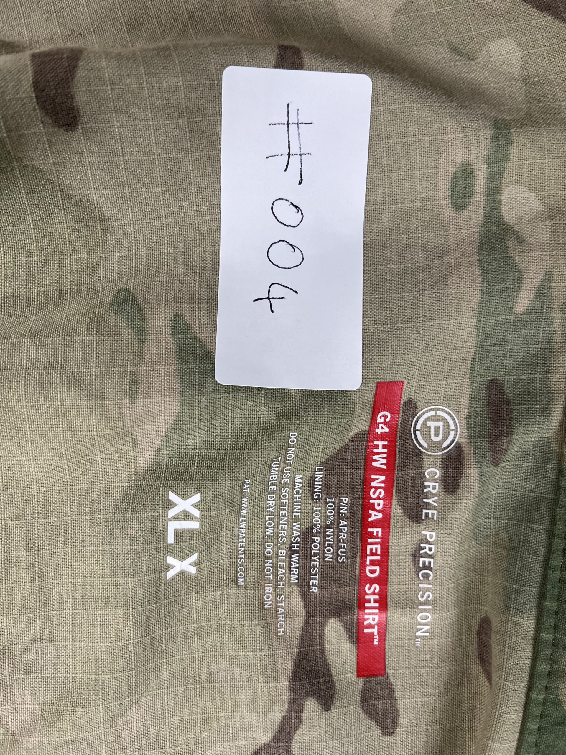 Crye Precision G4 NSPA Hot Weather Field Shirt Multicam USED - Image 25