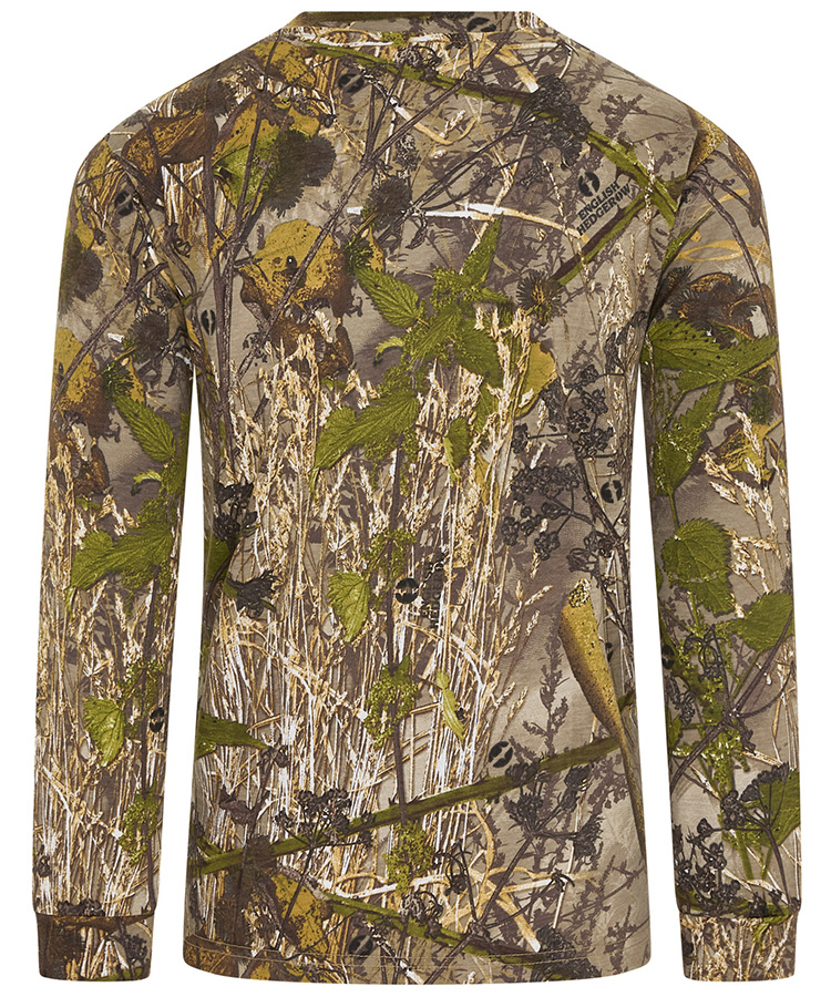 Adult Hunting Long Sleeved T-shirt English Hedgerow - Image 3