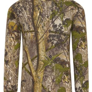Adult Hunting Long Sleeved T-shirt   English Hedgerow