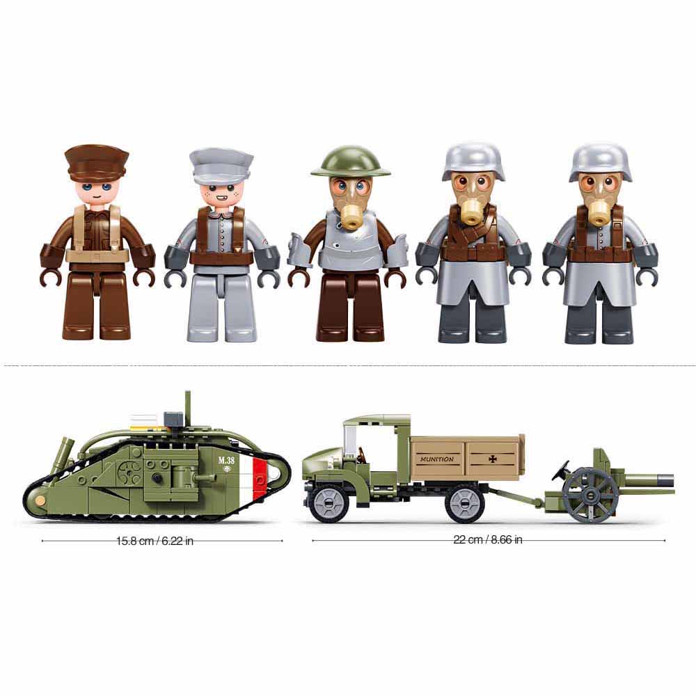 Sluban – B1296 ( Mark V Tank ) 5