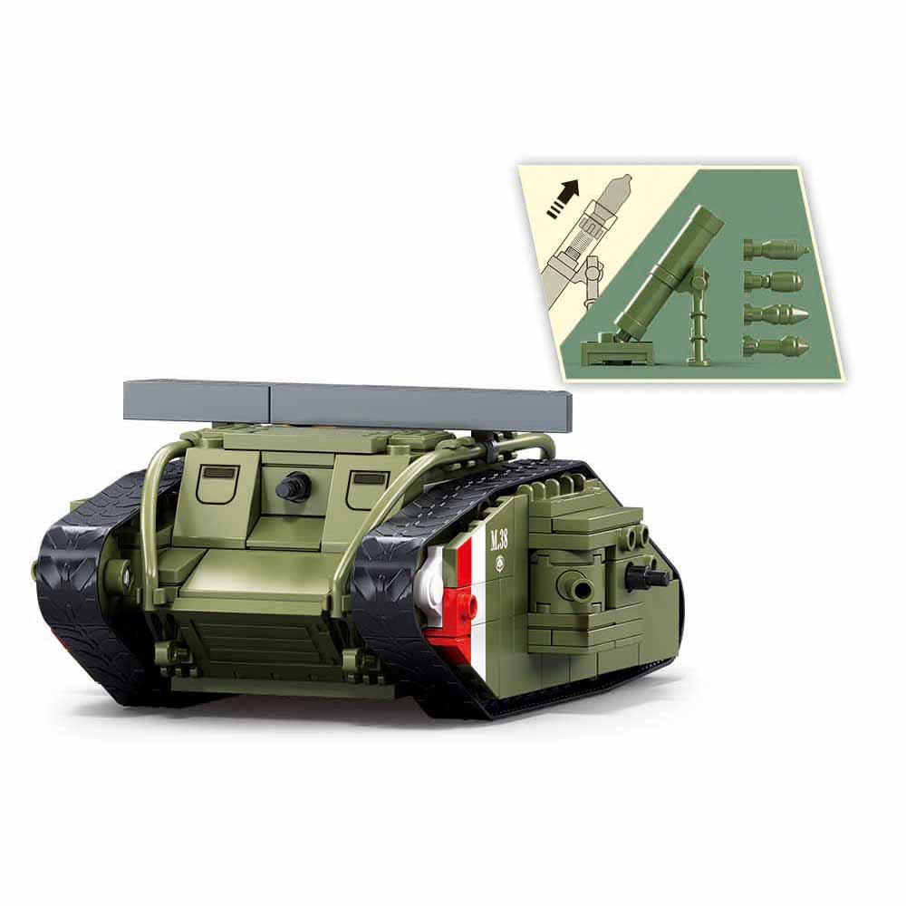 Sluban – B1296 ( Mark V Tank ) 3