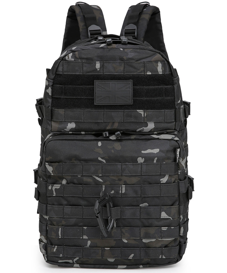 Medium Molle Assault Pack 40 Litre BTP Black 2