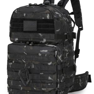 Medium Molle Assault Pack 40 Litre BTP Black 1