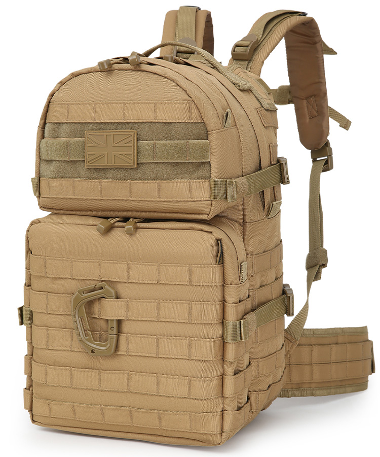 Medium Molle Assault Pack 40 Litre Coyote 1