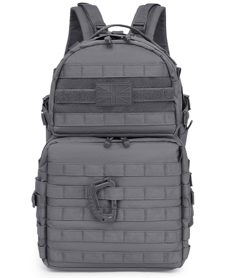 Medium Molle Assault Pack 40 Litre Gunmetal Grey 2