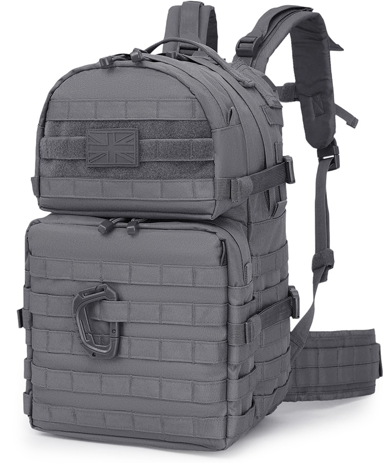 Medium Molle Assault Pack 40 Litre Gunmetal Grey 1
