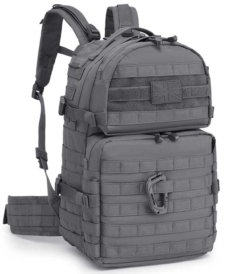 Medium Molle Assault Pack 40 Litre Gunmetal Grey 3