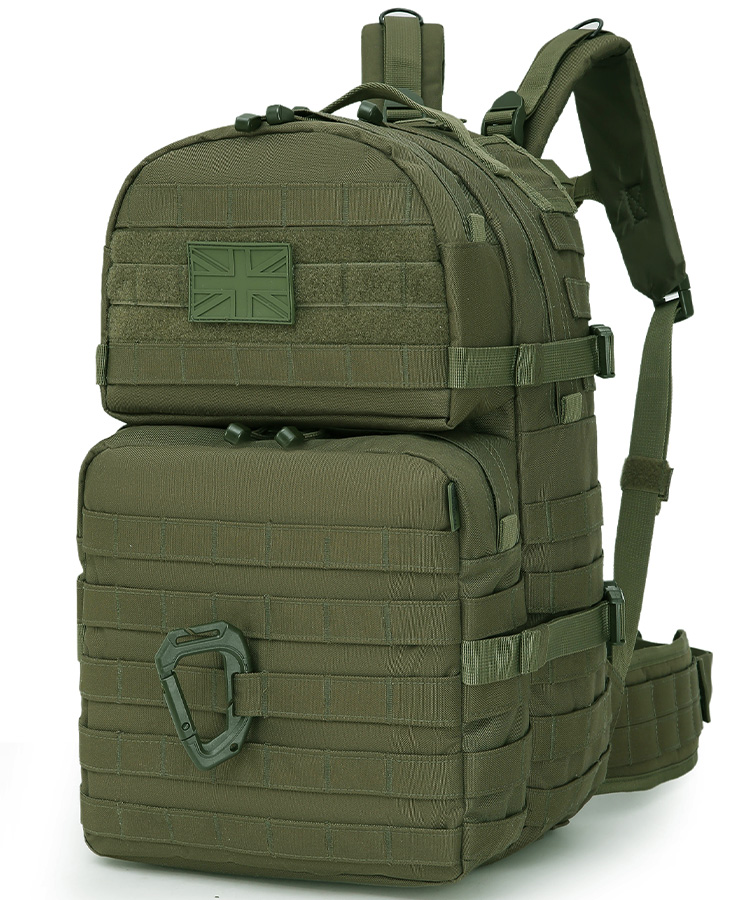 Medium Molle Assault Pack 40 Litre Olive Green 1