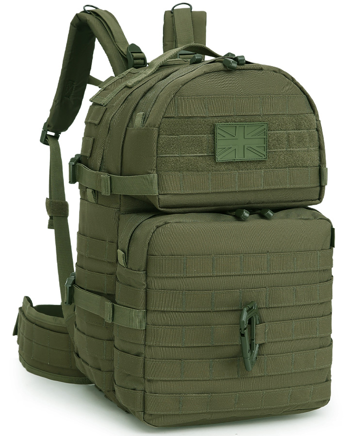 Medium Molle Assault Pack 40 Litre Olive Green 3