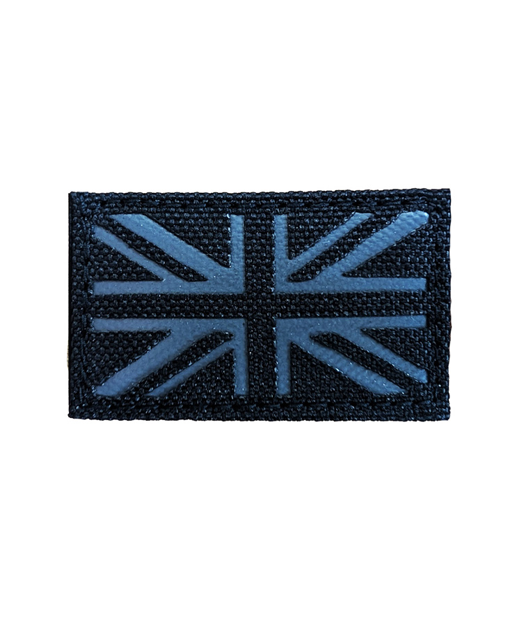 UK Laser Cut Patch – Black/Grey – MINI 1