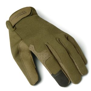 Operators Gloves   Olive Green