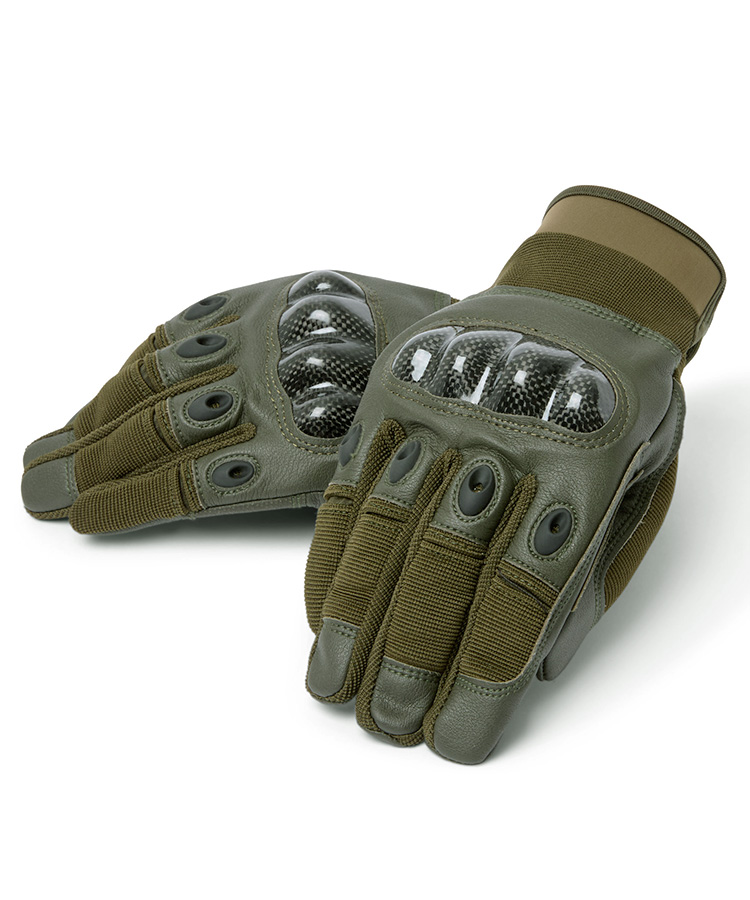 Predator Tactical Gloves Olive Green - Image 2
