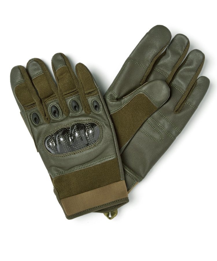 Predator Tactical Gloves Olive Green - Image 4