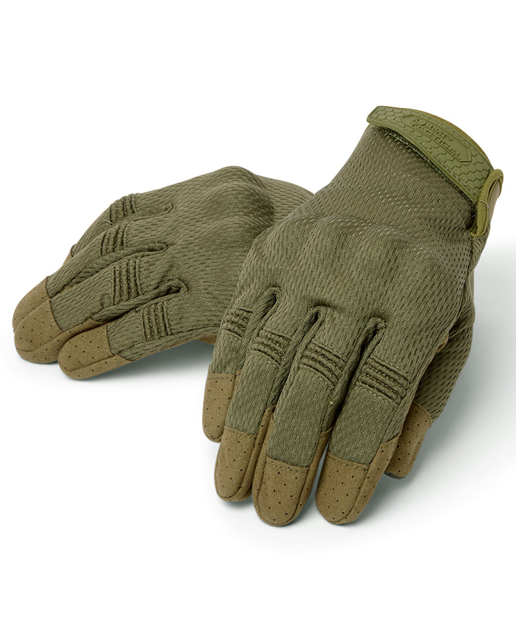 Recon Tactical Gloves Olive Green - Image 2