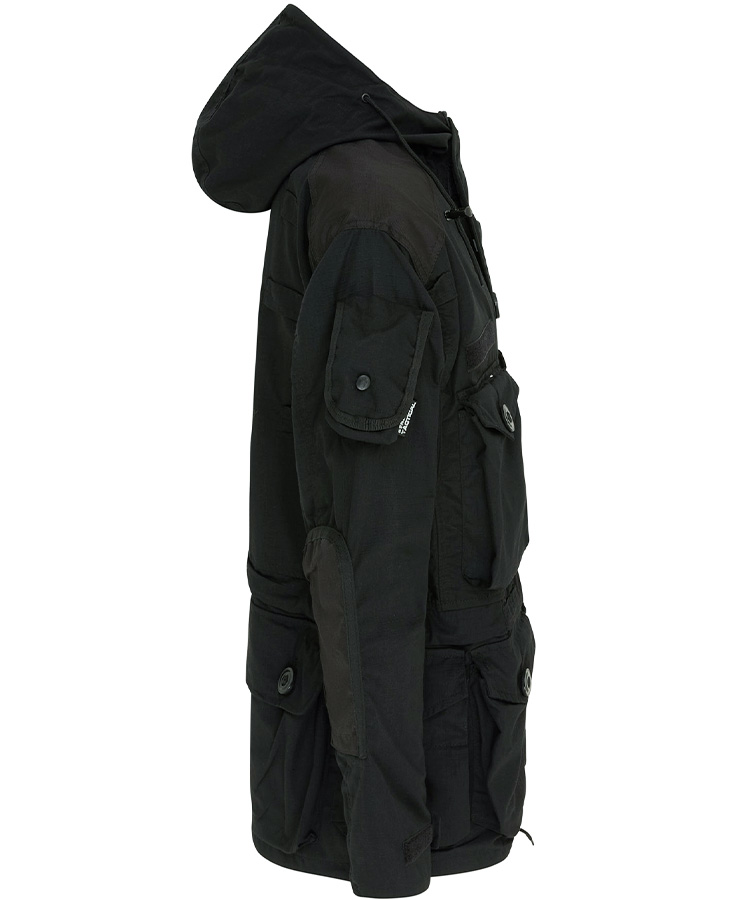 SAS Style Assault Jacket Black - Image 4