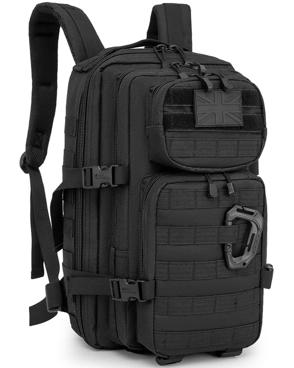 Small Molle Assault Pack 28 Litre Black 3