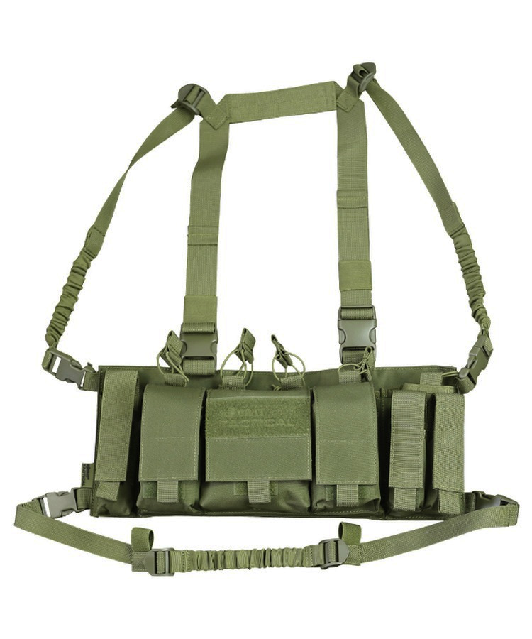 Trojan Chest Rig Olive Green 1