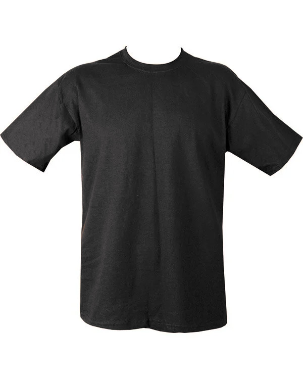 Plain T-shirt Black GILDAN