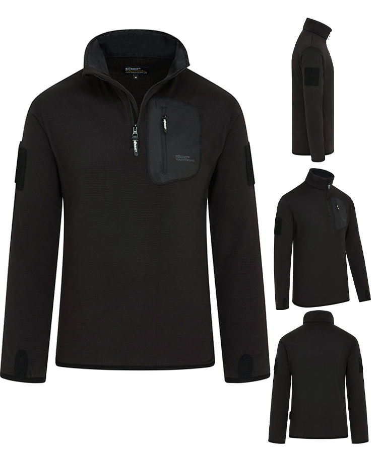 Advanced Mid-Layer Fleece   Black