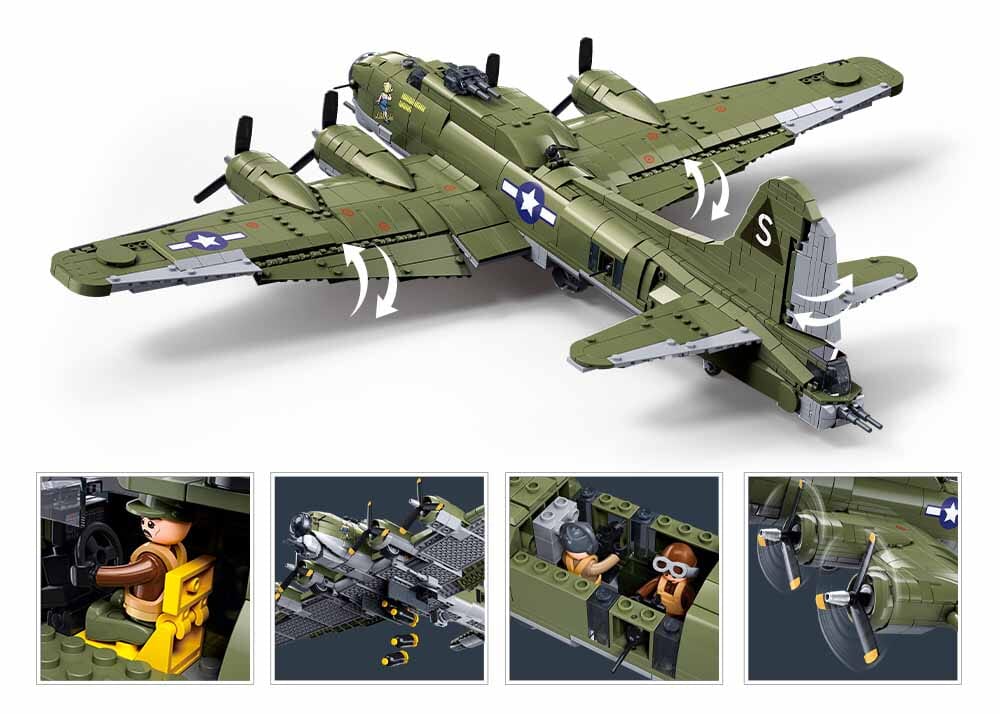 Sluban – B1367 ( B-17GS Flying Fortress ) 3