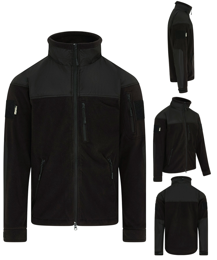 Defender Tactical Fleece Black
