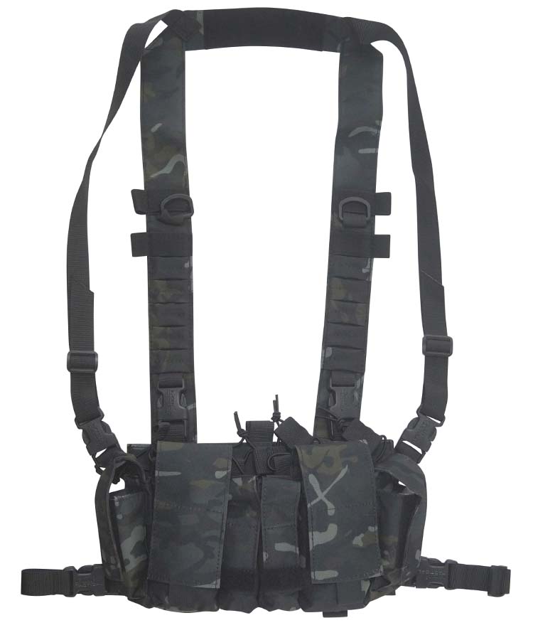 Delta High Capacity Chest Rig BTP Black 1