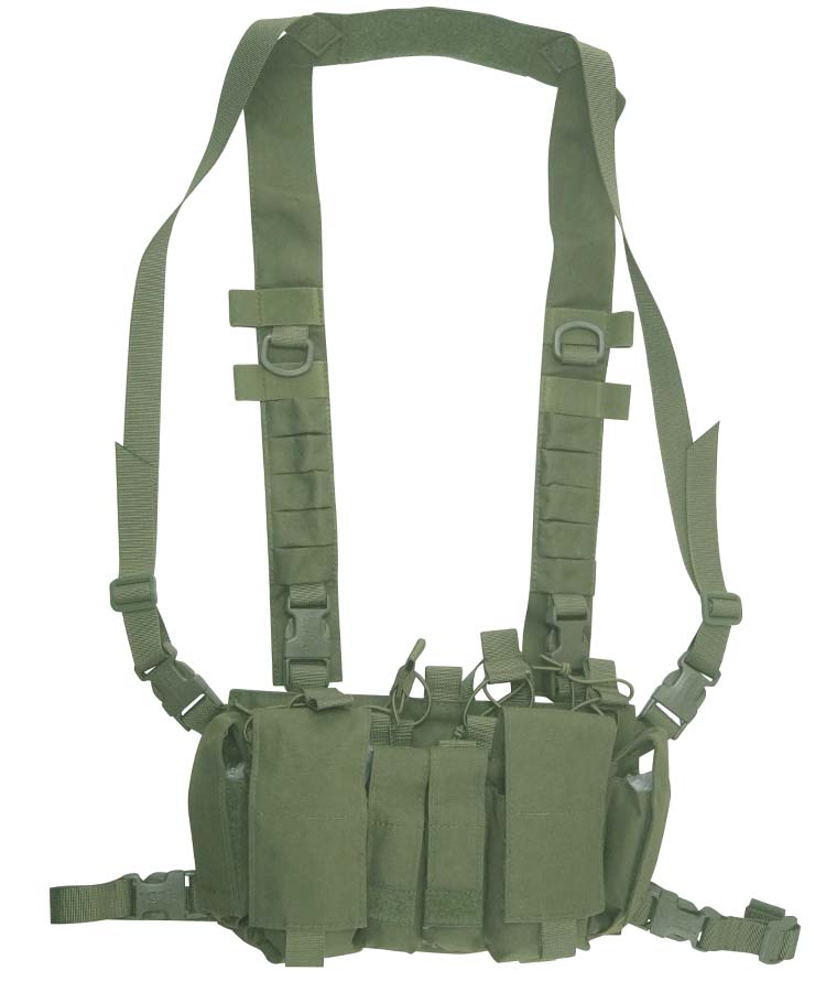 Delta High Capacity Chest Rig Olive Green 1