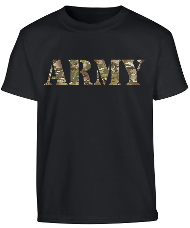 Kids BTP ARMY T-shirt   Black