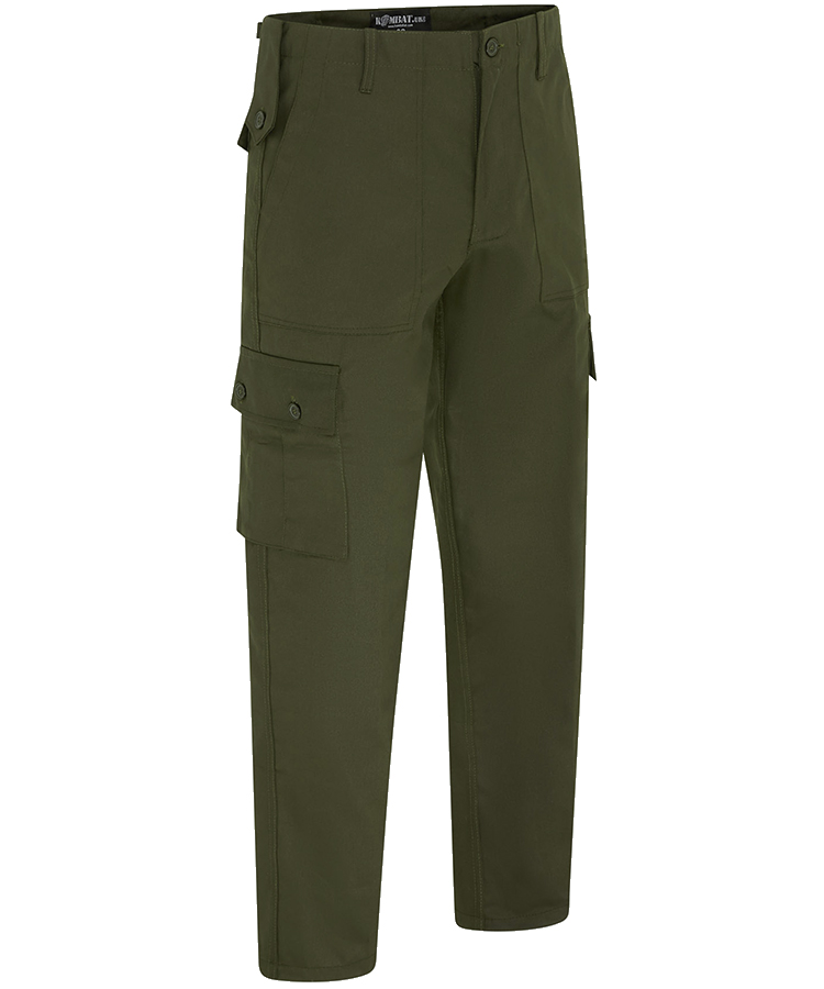 Kombat Trousers Olive Green - Image 3