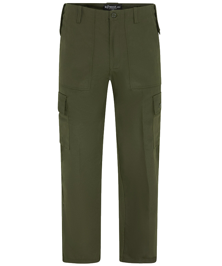 Kombat Trousers   Olive Green