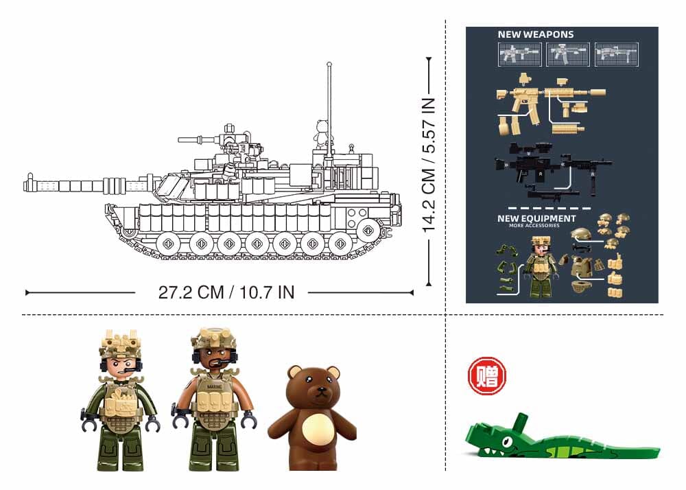 Sluban – B1365 ( M1A2 Abrams Tank ) 6