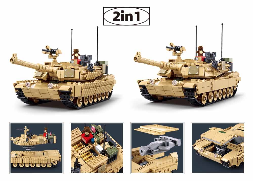Sluban – B1365 ( M1A2 Abrams Tank ) 3