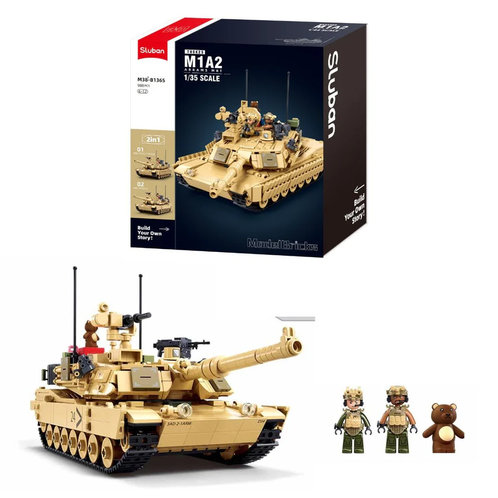 Sluban – B1365 ( M1A2 Abrams Tank ) 5