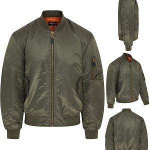 MA1 Bomber Jacket   Olive Green