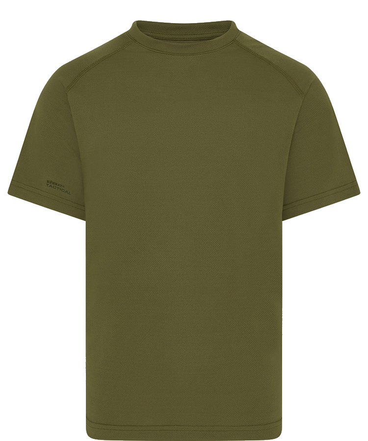Operators Mesh T-shirt Olive Green - Image 2