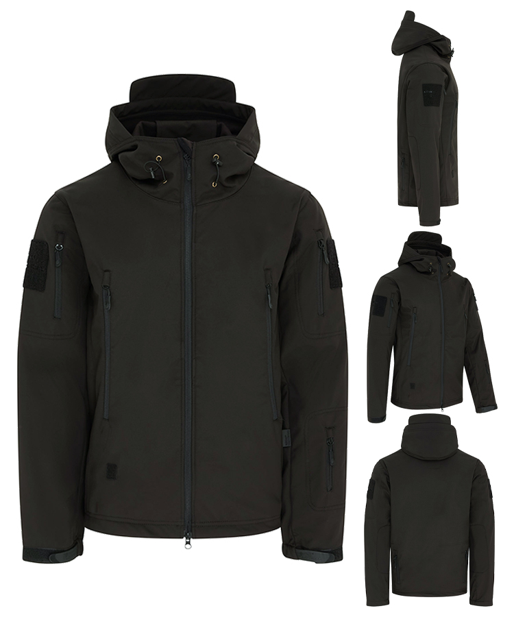 PATRIOT Tactical Soft Shell Jacket Black