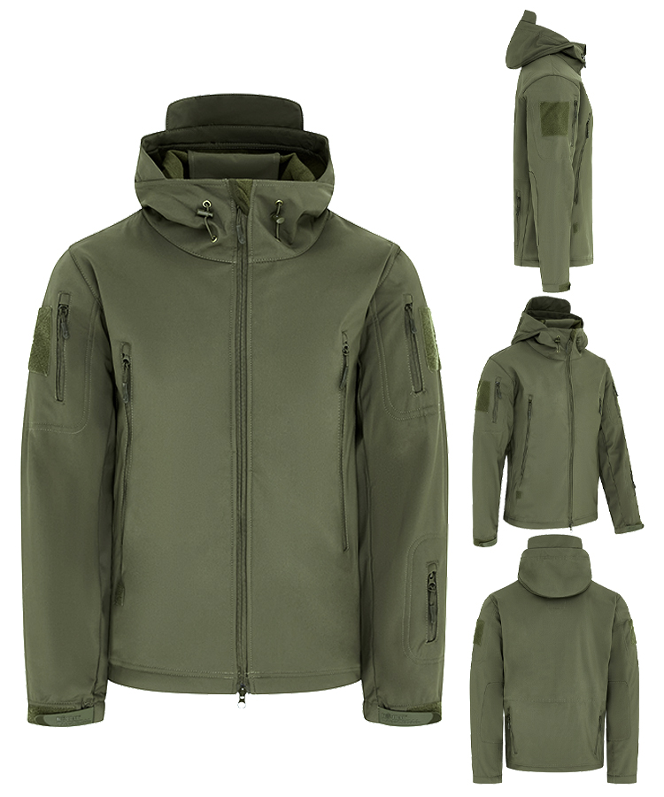 PATRIOT Tactical Soft Shell Jacket Olive Green
