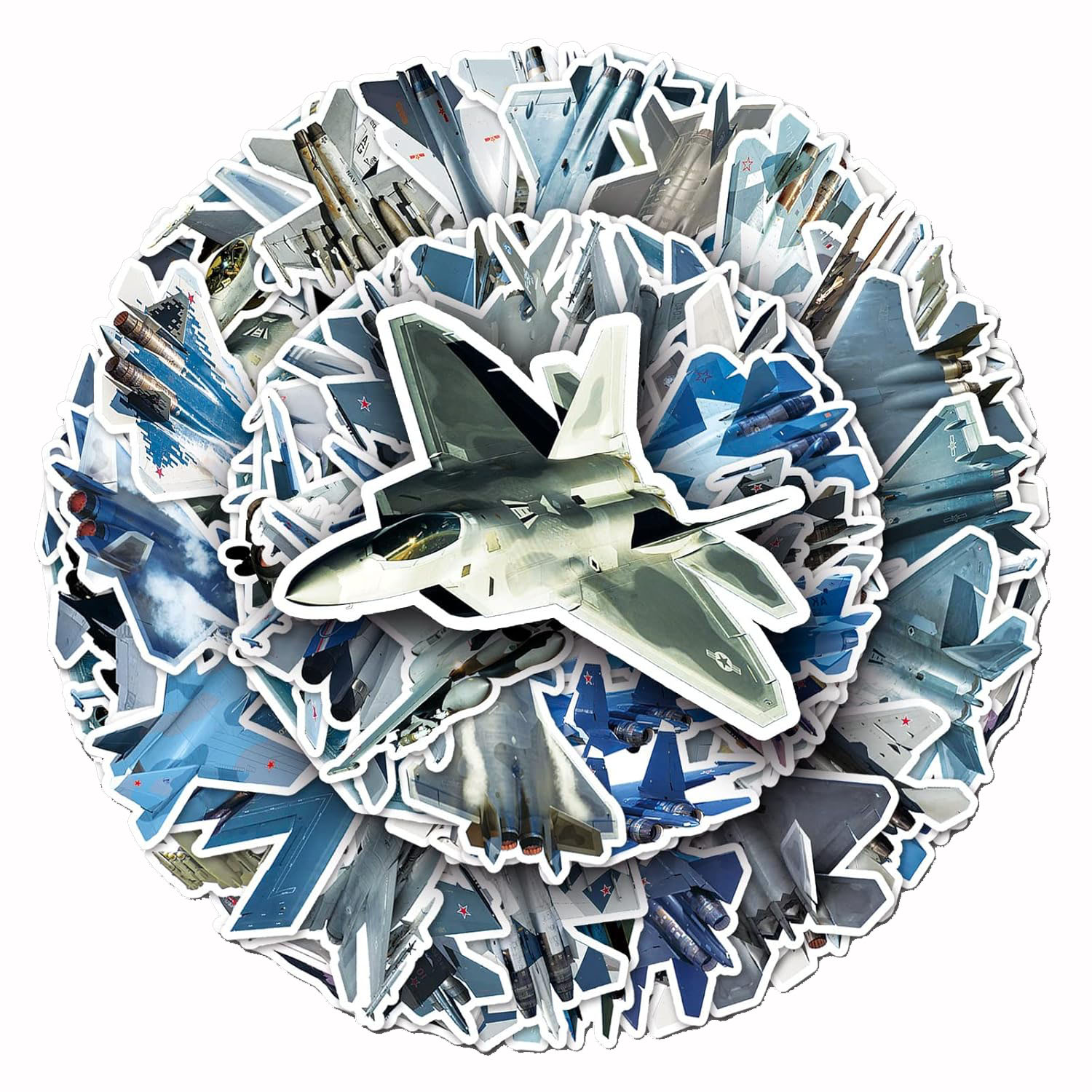 Sticker Set – Military Aircraft 1