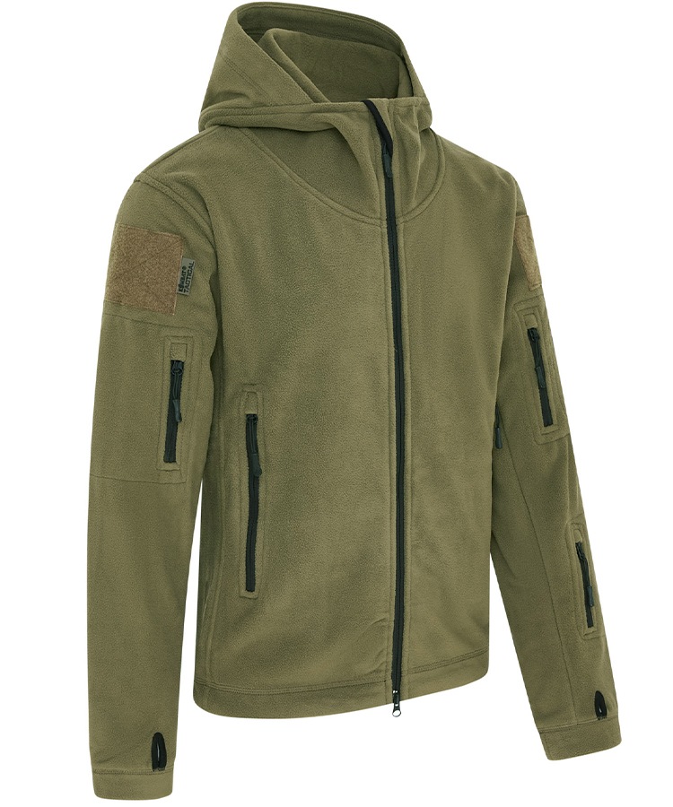 Recon Hoodie Olive Green - Image 4