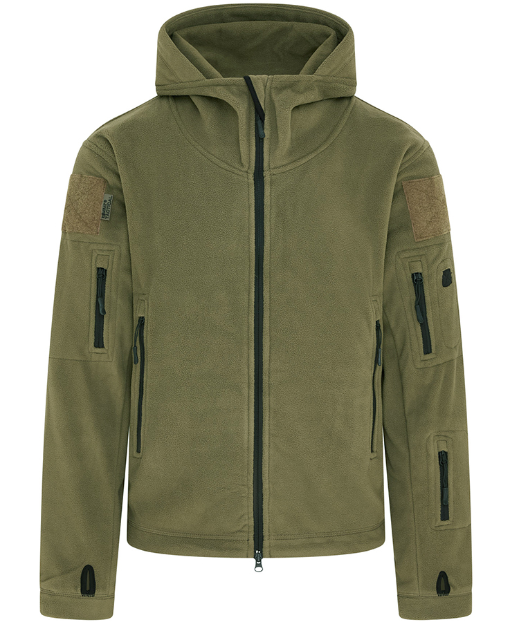 Recon Hoodie Olive Green - Image 3