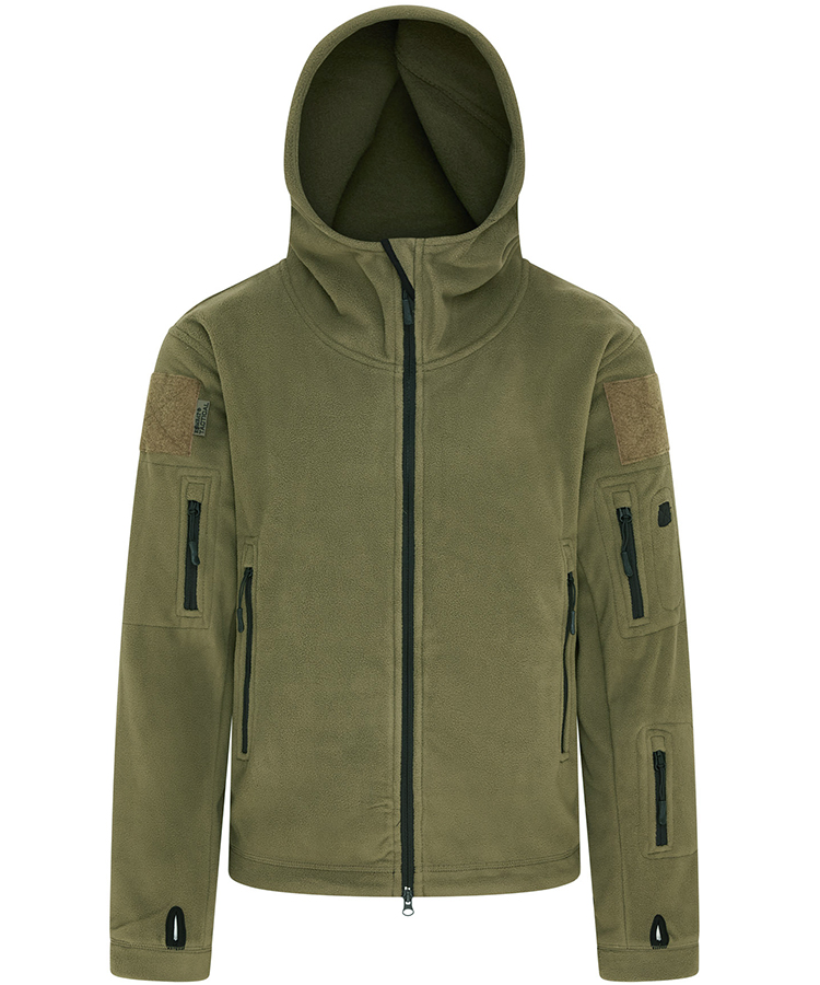 Recon Hoodie Olive Green - Image 2