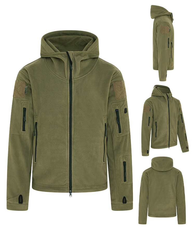 Recon Hoodie Olive Green