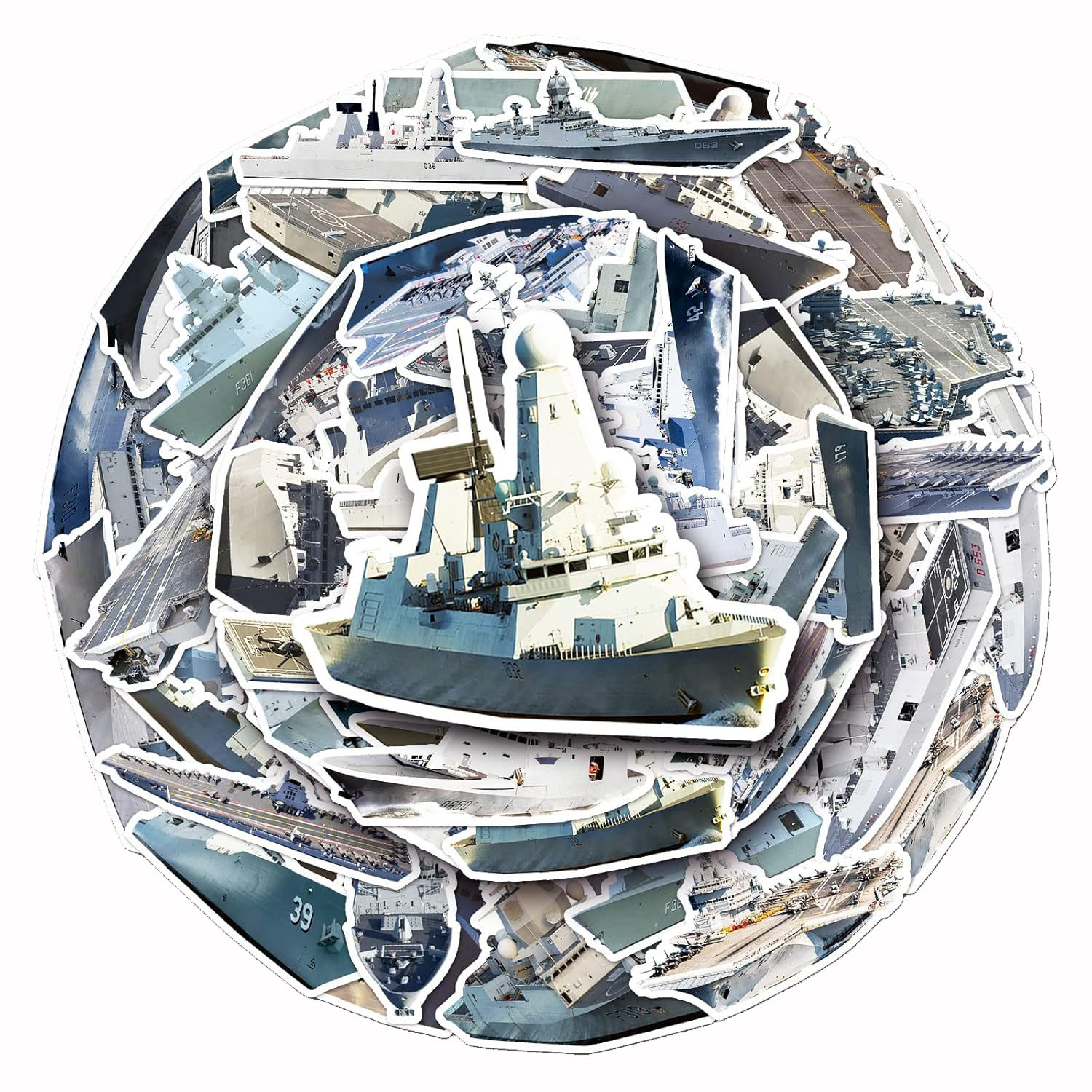 Sticker Set – Military Ships 1