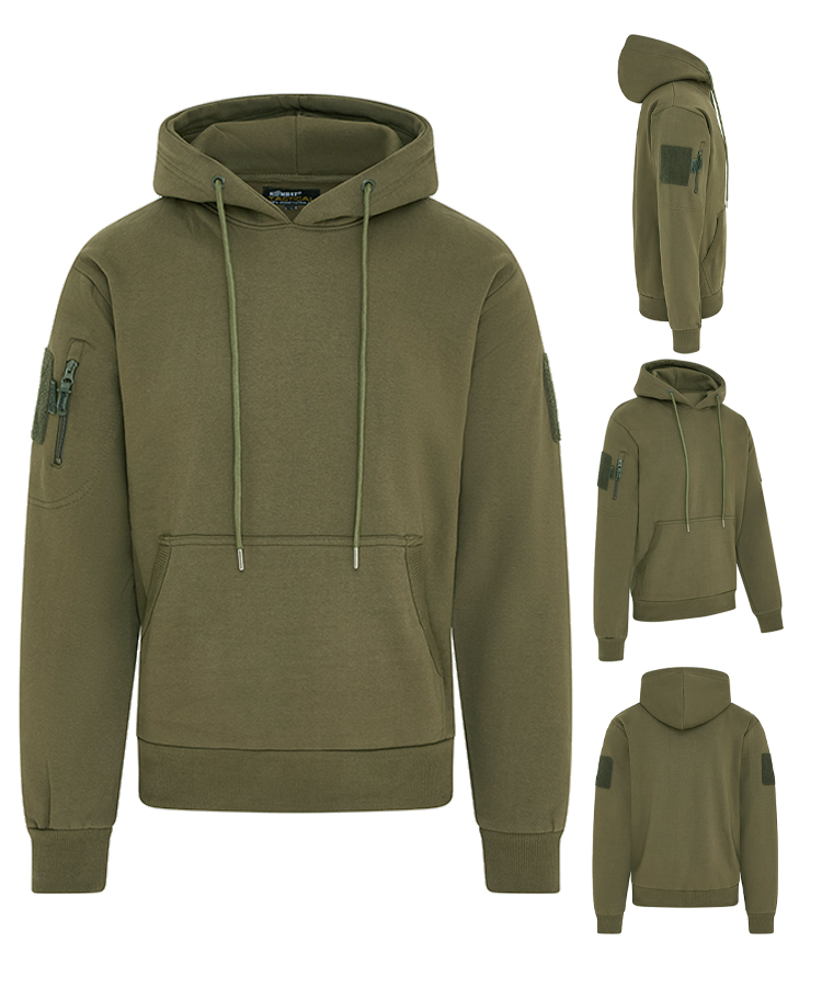 Tactical Hoodie Olive Green