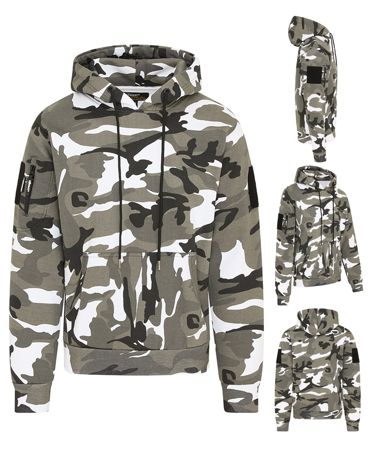 Tactical Hoodie   Urban Camo