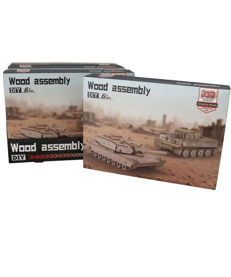 Wooden Model Tank Kits 1