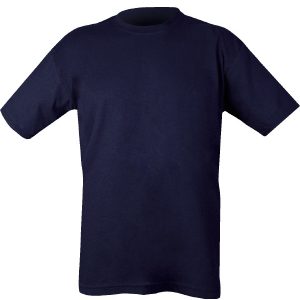 Plain T-shirt   Navy   GILDAN