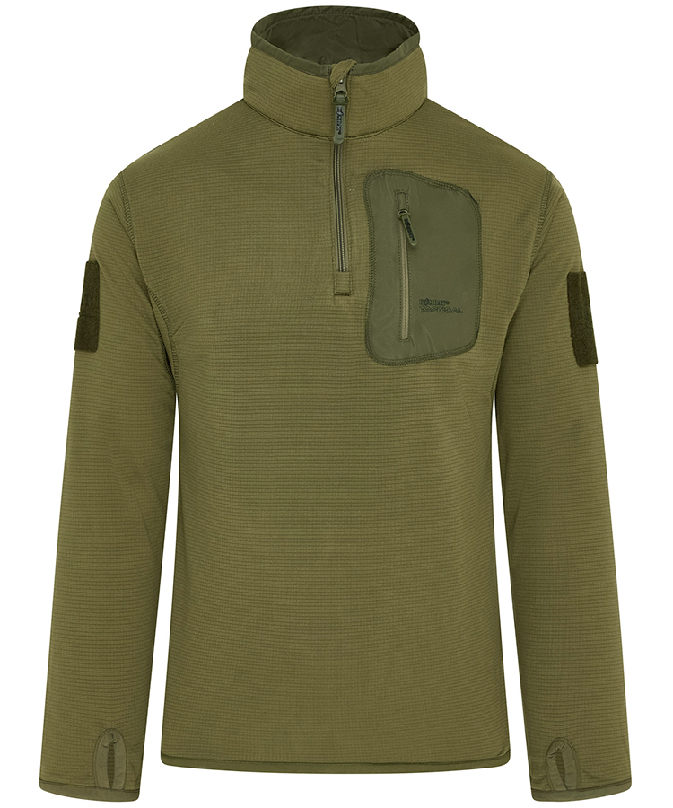 Advanced Mid-Layer Fleece Olive - Image 2
